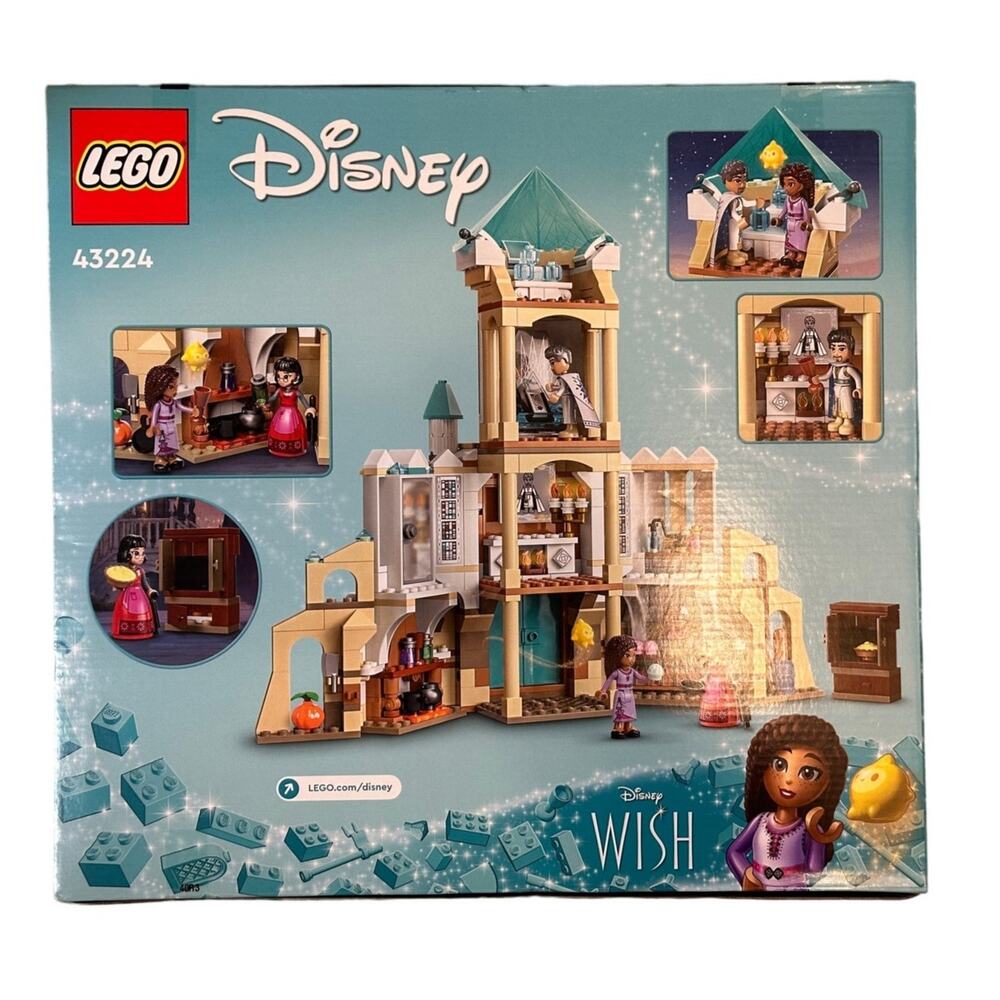 LEGO Disney Wish: King Magnifico's Castle 43224 Building Toy Set, Collectible - Picture 2 of 13